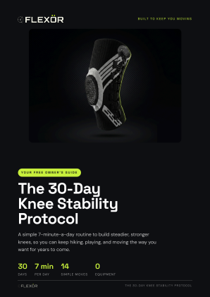 The 30-Day Knee Stability Protocol eBook cover